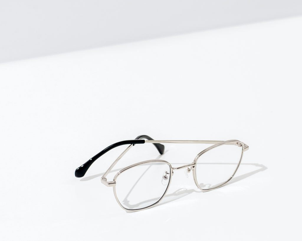 Felix Gray Silver Metal Glasses
