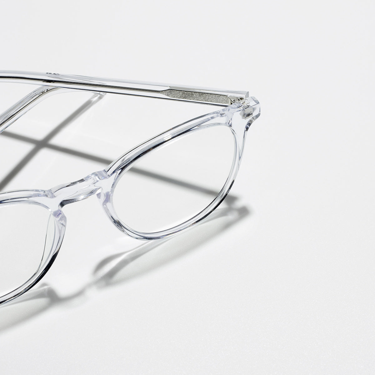Transparent blue light blocking eyeglasses for gaming
