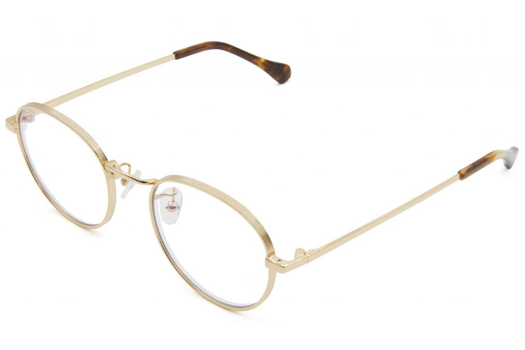 Hamilton metal glasses in gold