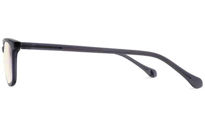 Faraday K1 sleepglasses in graphite viewed from side