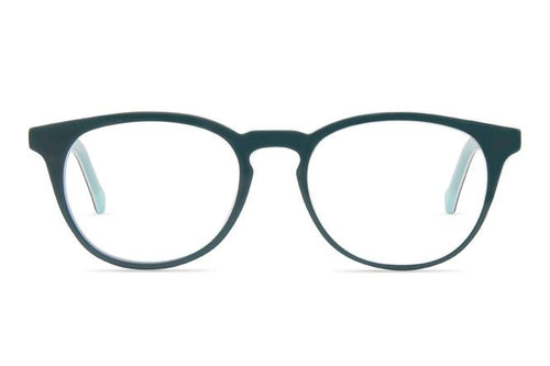 Roebling K2 eyeglasses in spearmint viewed from front