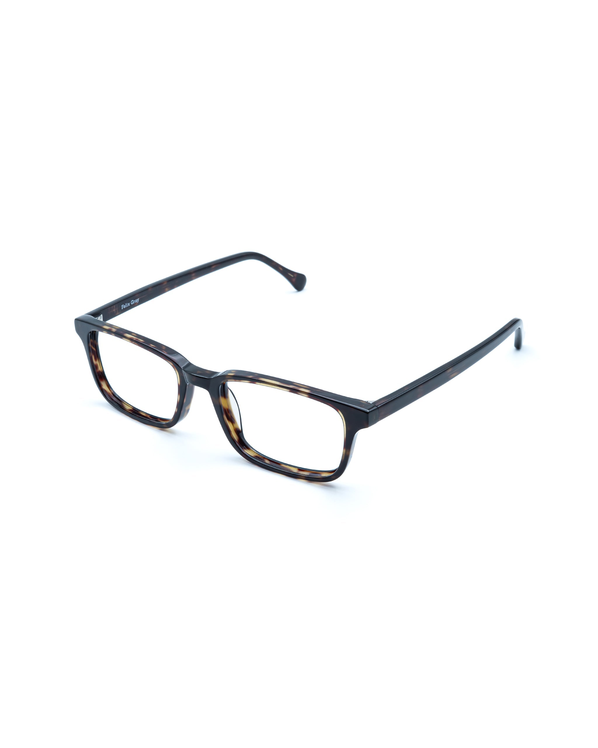 Carver Blue Light Glasses - Mahogany frame with Clear Plano lenses