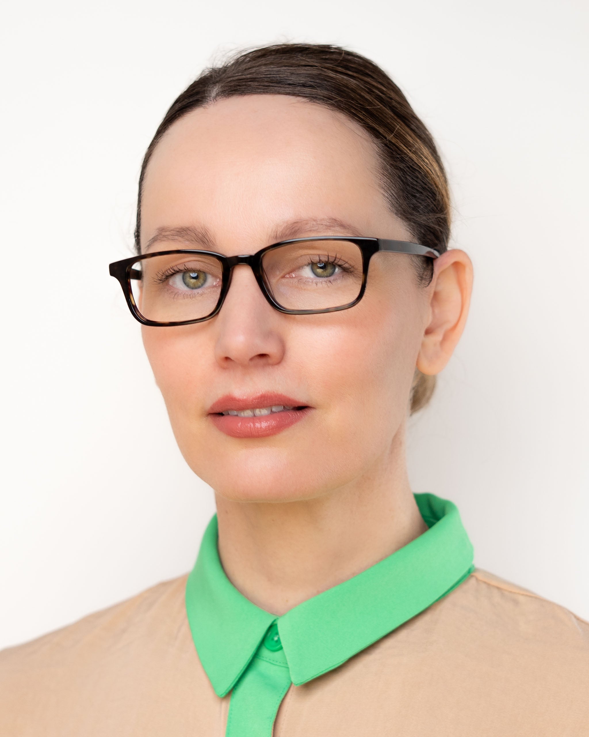 Carver Blue Light Glasses - Mahogany frame with Clear Plano lenses