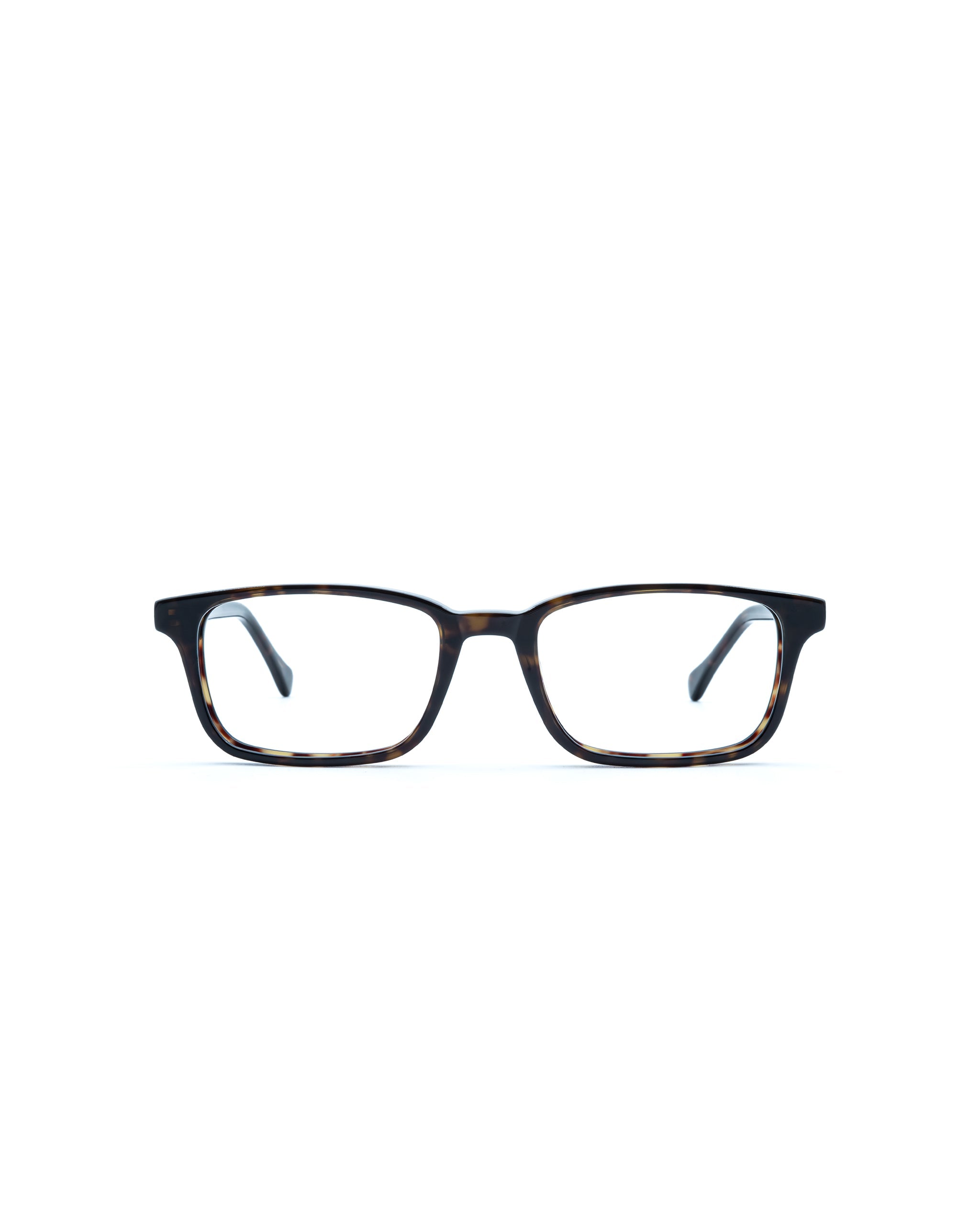 Carver Blue Light Glasses - Mahogany frame with Clear Plano lenses