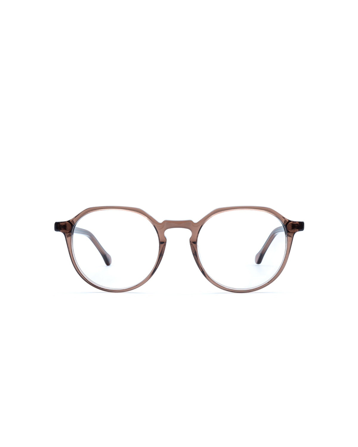 Felix Gray Tole Sunglasses in Sazerac Blue Light Filter (Non-Rx) Tortoiseshell Tole Blue Light Glasses with Clear Plano lenses main image 2