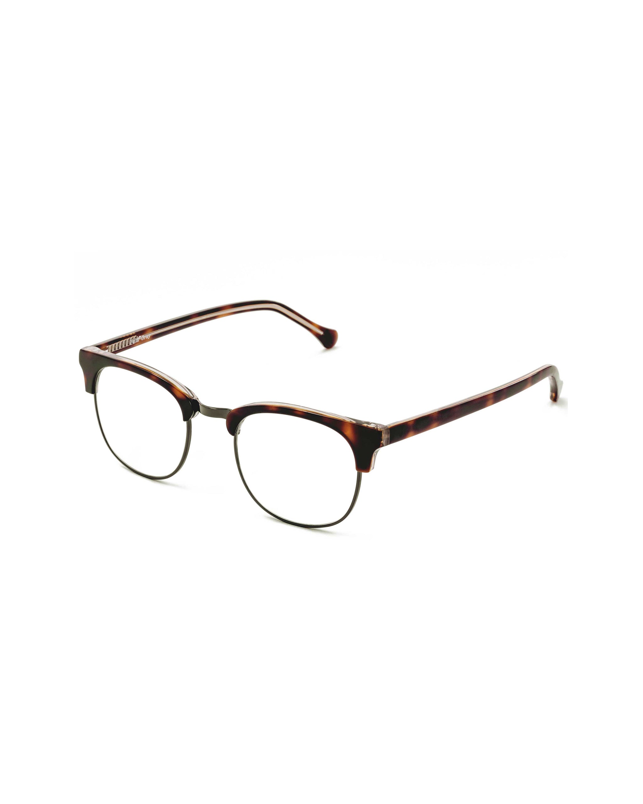 Kepler Blue Light Glasses - Sazerac Crystal frame with Clear Plano