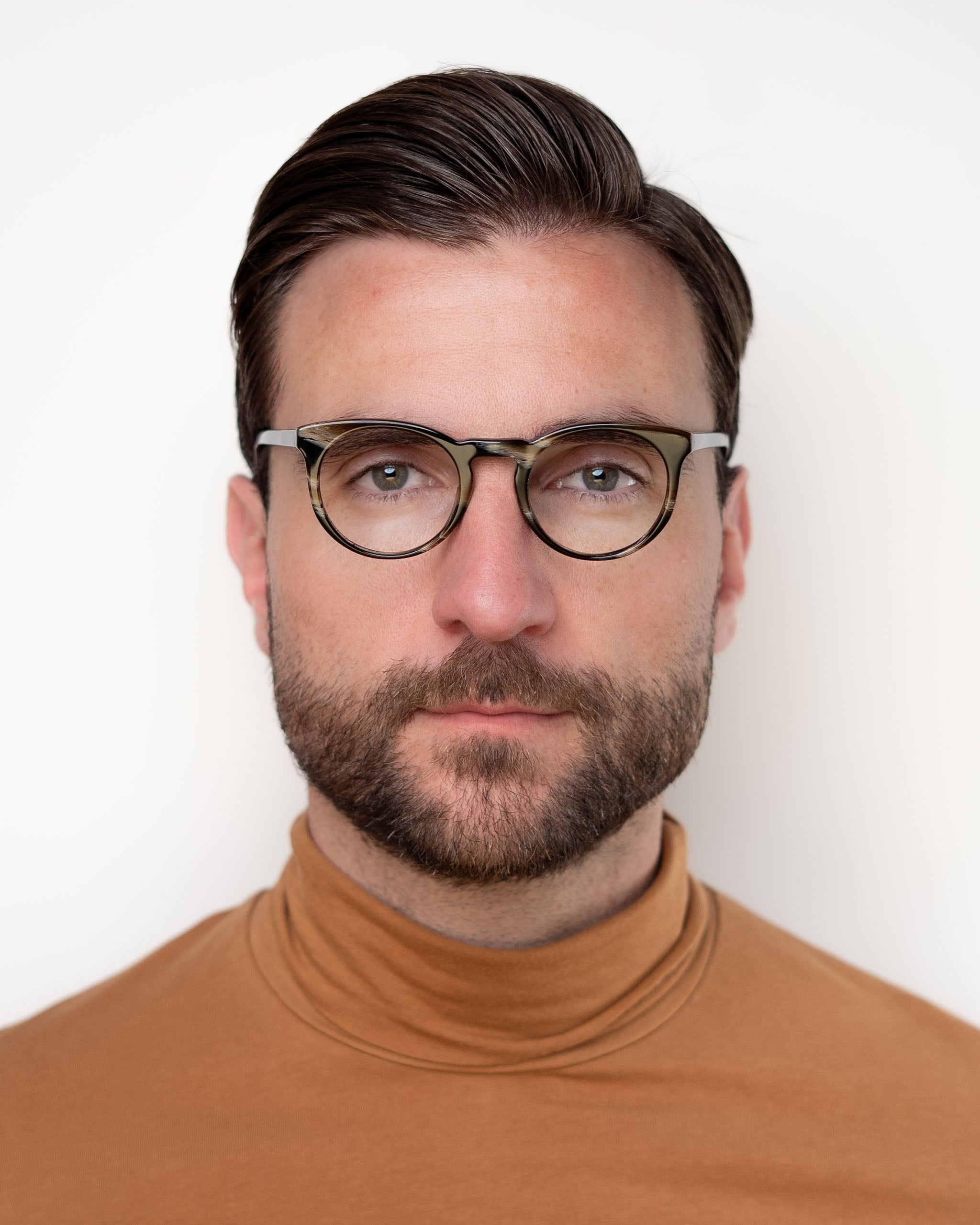 Turing Blue Light Glasses - Horn frame with Clear Plano lenses