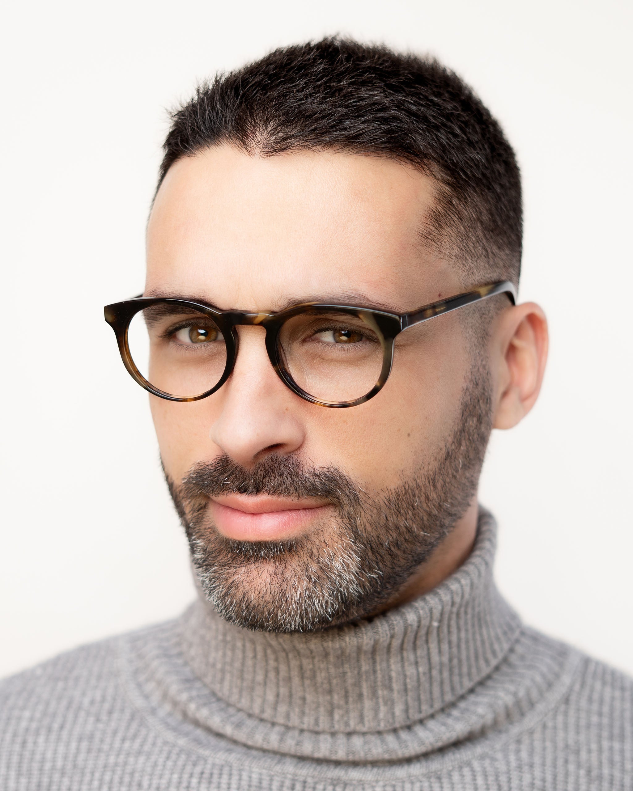 Turing Blue Light Glasses - Whiskey Tortoise frame with Clear