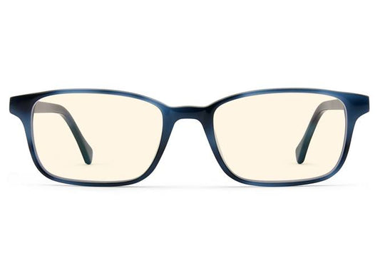 Carver sleepglasses in midnight surf viewed from front