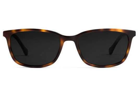 Faraday sunglasses in sazerac viewed from front