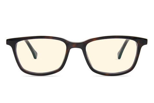 Faraday K2 sleepglasses in mahogany viewed from front