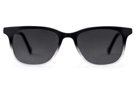 Hopper sunglasses in manhattan fade viewed from front