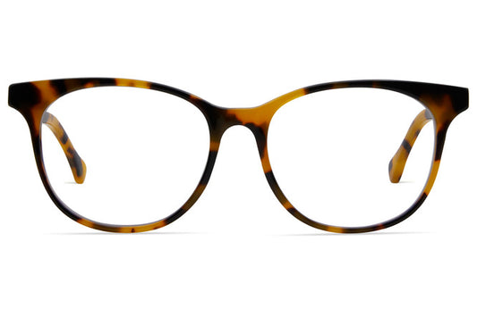 Lovelace eyeglasses in serengeti viewed from front
