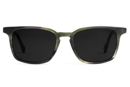 Nash sunglasses in artichoke viewed from front