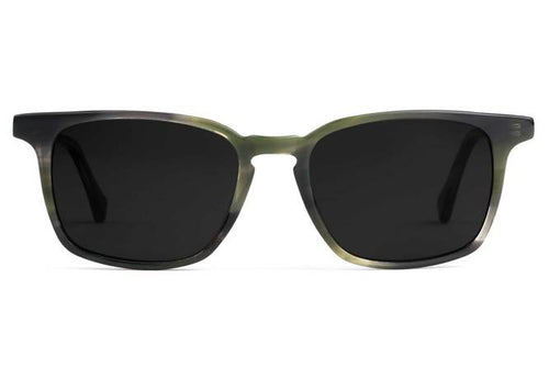 Nash sunglasses in artichoke viewed from front