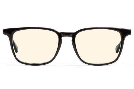 Nash sleepglasses in black viewed from front