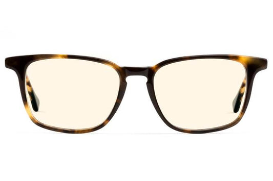 Nash sleepglasses in whiskey tortoise viewed from front