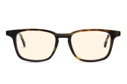 Nash K1 sleepglasses in whiskey tortoise viewed from front
