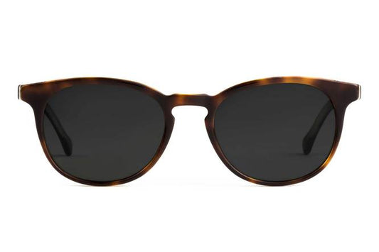 Roebling LBF sunglasses in sazerac crystal viewed from front