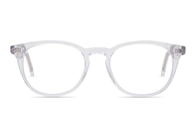 Roebling K1 eyeglasses in panorama viewed from front