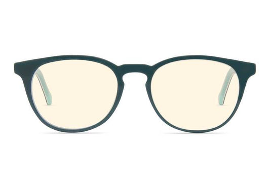 Roebling K1 sleepglasses in spearmint viewed from front
