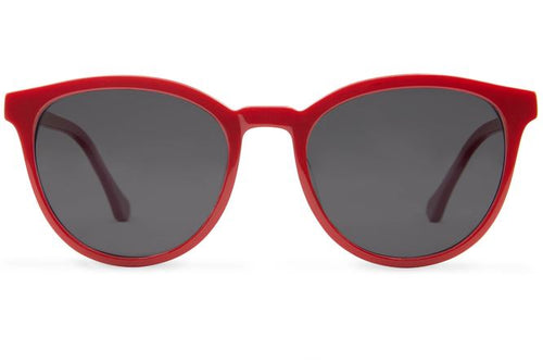 Roman sunglasses in candy apple viewed from front