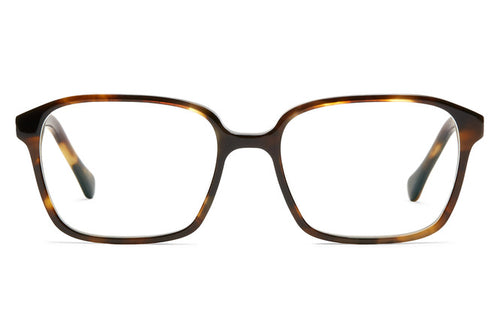 West eyeglasses in whiskey tortoise viewed from front